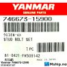 Yanmar 746673-15900 STUD BOLT SET — Manufacturer: Yanmar, Model: STUD BOLT SET, Manufacturers part number: 746673-15900, Alternative part number: 74667315900
