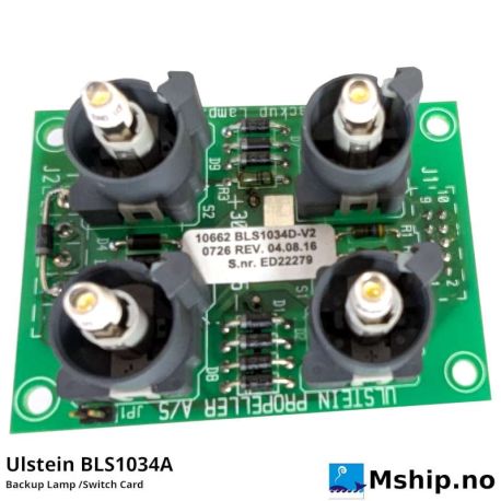 Ulstein BLS1034A Backup Lamp / Switch Card    https://mship.no