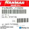 Yanmar 153605-71020 Valve, Starting — Manufacturer: Yanmar, Model: Valve, Starting, Manufacturers part number: 153605-71020, Alternative part number: 15360571020
