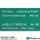 HELITRON Pitch Indicator Converter PC-3 — Manufacturer: HELITRON, Model: Pitch Indicator Converter, Manufacturers part number: PC-3, Serial number: 770607