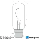 SM Navigation lamp 24V 35CD 55W B22 — Manufacturer: danlamp, Model: 24V 35CD 55W B22, Manufacturers part number: 10041, Volt: 24 Volt