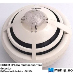 ESSER 802384 Fire Detector — Manufacturer: ESSER, Model: O²T/So multisensor fire detector, Manufacturers part number: 802384, Alternative part number: IQ8Quad