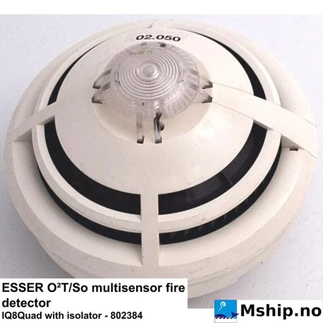 ESSER 802384 Fire Detector — Manufacturer: ESSER, Model: O²T/So multisensor fire detector, Manufacturers part number: 802384, Alternative part number: IQ8Quad