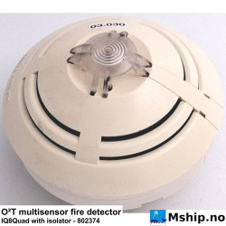 ESSER 802374 Fire Detector — Manufacturer: ESSER, Model: O²T/So multisensor fire detector, Manufacturers part number: 802374, Alternative part number: IQ8Quad