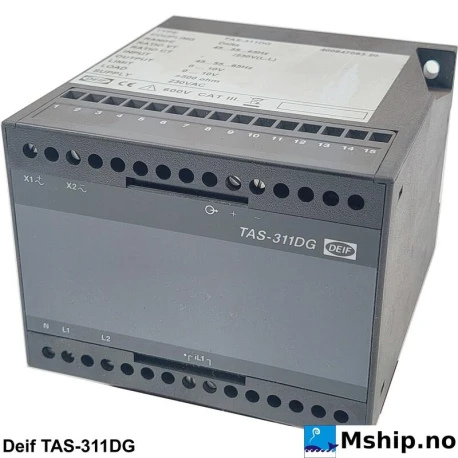 Deif TAS-311DG — Manufacturer: Deif, Model: TAS-311DG, Alternative part number: 400047063.20