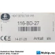 Autronica Hear Detector BD-27 — Manufacturer: Autronica, Model: BD-27