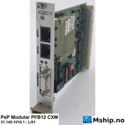 PeP Modular PFB12 CXM - L/01 — Manufacturer: PEP Modular Computers, Model: PFB12 CXM, Manufacturers part number: 31.145-1010.1, Alternative part number: L/01
