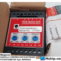 Megacon MXR845CI — Model: MXR845CI, Serial number: 177897