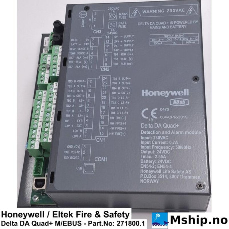 Honeywell Delta DA Quad+ M/EBUS - 271800.1    https://mship.no