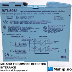 MTL5061 FIRE/SMOKE DETECTOR INTERFACE