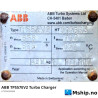 ABB TPS57EV2 Turbo charger