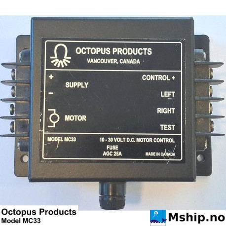 Octopus Products - Model MC33    https://mship.no