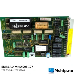 EMRI AD-MRS4005-IC7 Actuator servo amplifier control card  https://mship.no