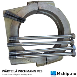 WÄRTSILÄ WICHMANN 28 connection rod big end bearing carrier