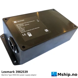 Lexmark 3982539 Machine Type 9900-003  https://mship.no