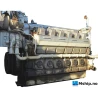 Wärtsilä 12V32LN — Manufacturer: Wärtsilä, Model: 12V32LN, Serial number: PAAE098772, Year: 2008, HP: 6032, kW: 4500, RPM: 750, Running Hours: 19504, Cylinder bore: 320 mm, Piston Stroke: 400 mm, Number of cylinders: 12, Displacement: 386  Liter , Cylinder configuration: V-angle . 55°, Rotation direction: CW - Clockwise seen from aft, Fuel Type: HFO, Turbo model: ABB, Type: VTR304P11, Other: Valmet gearbox for this engine available., Weight: 57 Tons 