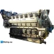 Wärtsilä 12V32LN — Manufacturer: Wärtsilä, Model: 12V32LN, Serial number: PAAE098772, Year: 2008, HP: 6032, kW: 4500, RPM: 750, Running Hours: 19504, Cylinder bore: 320 mm, Piston Stroke: 400 mm, Number of cylinders: 12, Displacement: 386  Liter , Cylinder configuration: V-angle . 55°, Rotation direction: CW - Clockwise seen from aft, Fuel Type: HFO, Turbo model: ABB, Type: VTR304P11, Other: Valmet gearbox for this engine available., Weight: 57 Tons 