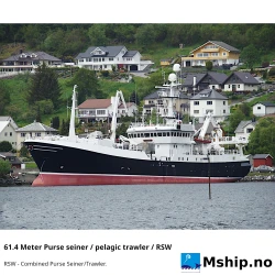 61,4 Meter  Purse seiner / pelagic trawler / RSW