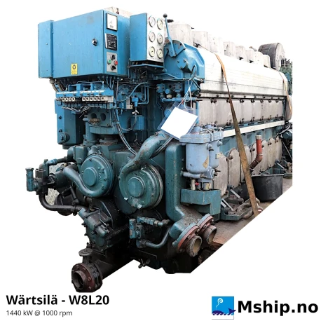 Wärtsilä  W8L20   https://mship.no
