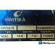 Wärtsilä 12V32LN — Manufacturer: Wärtsilä, Model: 12V32LN, Serial number: PAAE098772, Year: 2008, HP: 6032, kW: 4500, RPM: 750, Running Hours: 19504, Cylinder bore: 320 mm, Piston Stroke: 400 mm, Number of cylinders: 12, Displacement: 386  Liter , Cylinder configuration: V-angle . 55°, Rotation direction: CW - Clockwise seen from aft, Fuel Type: HFO, Turbo model: ABB, Type: VTR304P11, Other: Valmet gearbox for this engine available., Weight: 57 Tons 