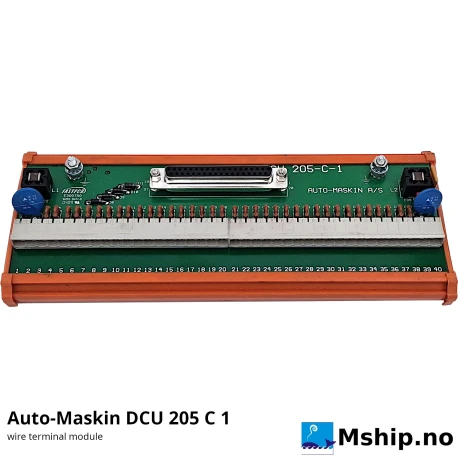 Auto-Maskin DCU 205 C 1 wire terminal module