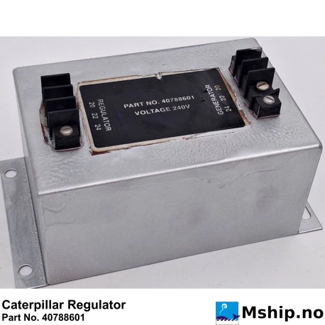 Caterpillar Regulator Part No. 40788601    https://mship.no
