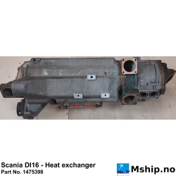 Scania DI16 - Heat exchanger Part No. 1475398    https://mship.no