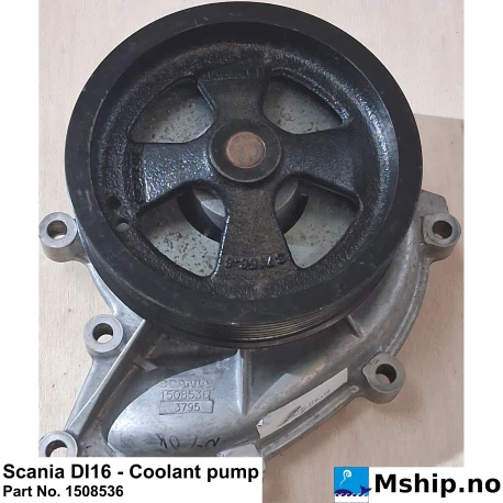 Scania DI16 - Coolant pump Part No. 1508536    https://mship.no