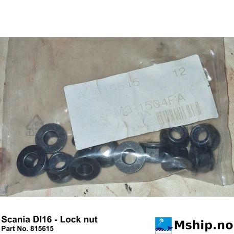Scania DI16 - Lock nut Part No. 815615    https://mship.no