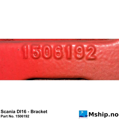 Scania DI16 - Bracket Part No. 1506192    https://mship.no