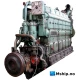 Wärtsilä 624TS — Manufacturer: Wärtsilä, Model: 624TS, Serial number: 1939, Performance specification: 13076, Year: 1977, HP: 1000, kW: 735, RPM: 750, Cylinder bore: 240 mm, Piston Stroke: 310 mm, Number of cylinders: 6, Displacement: 84,14 Liter, Cylinder configuration: In line, Turbo model: ABB VTR 200 N, Class: DNV
