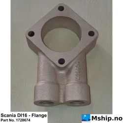 Scania DI16 - Flange Part No. 1728674