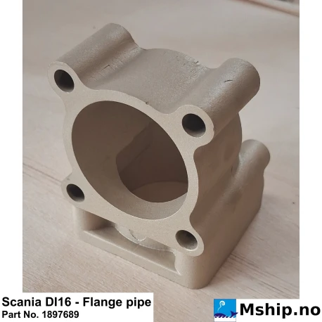 Scania DI16 - Flange pipe Part No. 1897689    https://mship.no