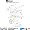 Scania DI16 - Bolt kit, flange pipe Part No. 812523 / 812530 / 802998