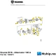 Scania DI16 - Alternator 140 A Part No. 1328273    https://mship.no