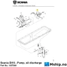 Scania DI16 - Pump, oil discharge Part No. 1407849    https://mship.no