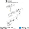 Scania DI16 - Water pipe Part No. 1783757    https://mship.no