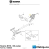 Scania DI16 - Oil pump Part No. 1888026