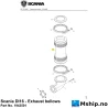 Scania DI16 - Exhaust bellows Part No. 1943501